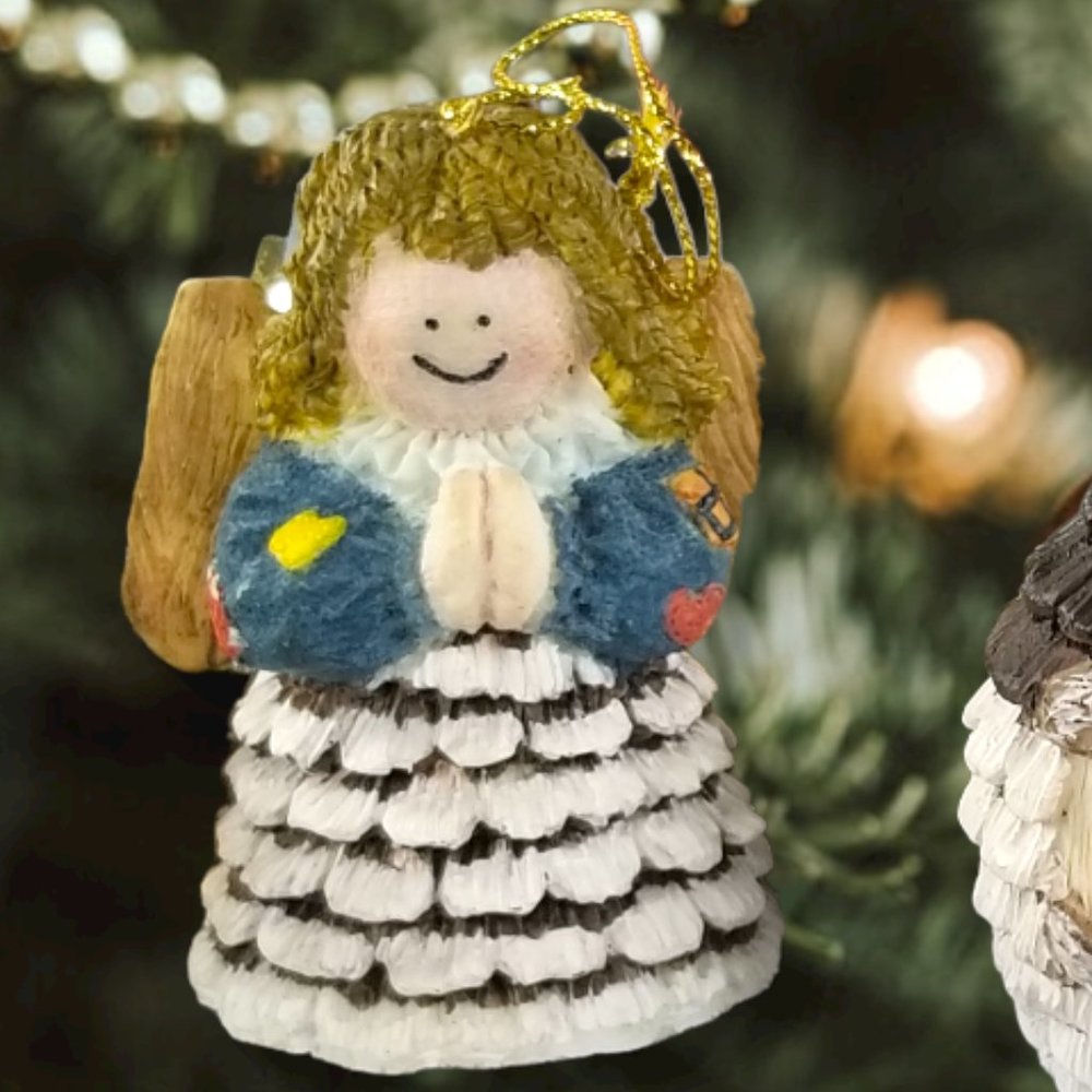 Artesian Ornaments Christmas Around the World Pinecone Friend House of Lloyd - Picture 15 of 16